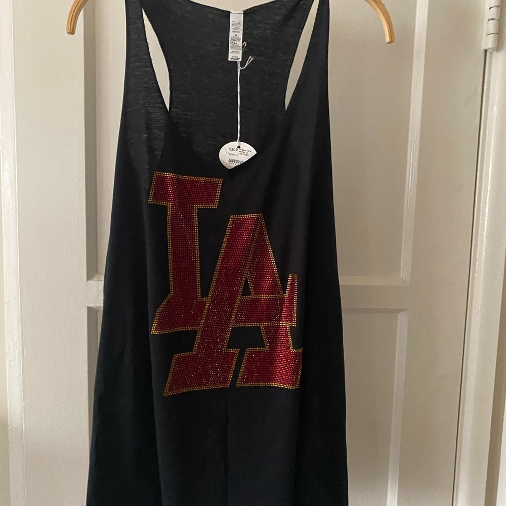 USC Rhinestone LA Ladies Tank Top sizes XS & XL